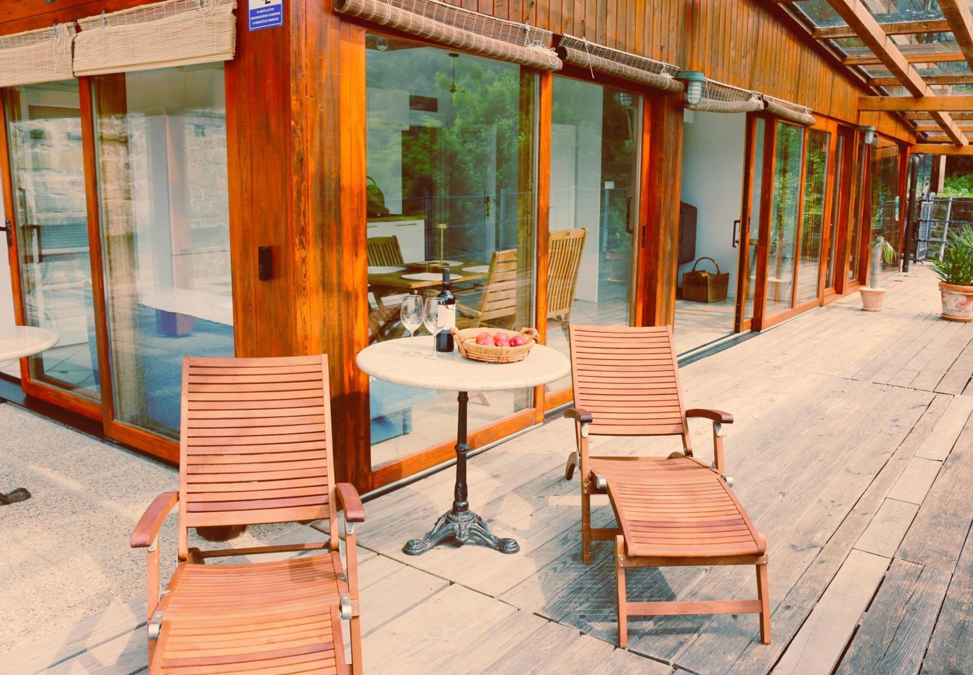 Piran Beach House - Private Oasis - Beachfront Apartment With A Sea View Terrace Exterior foto
